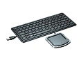 split keyboard with touchpad